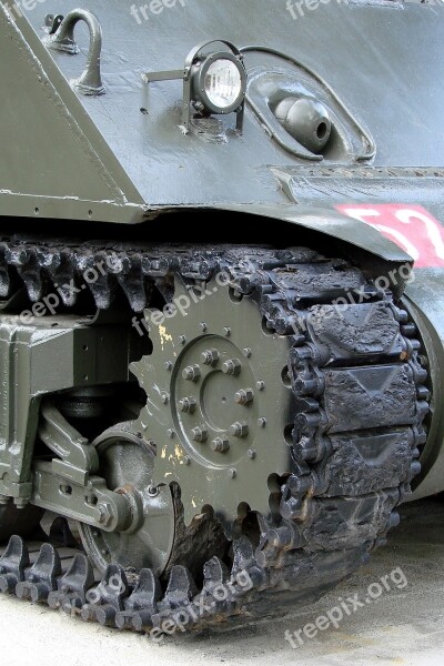 Tank Track Drive Military Vehicle