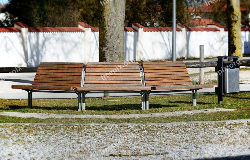 Bench Bank Seat Out Nature