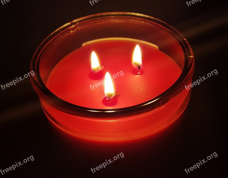 Candle Wick Flame Aromatic Scented