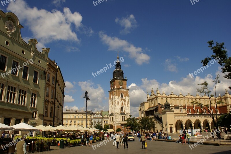 Poland Kraków Reiner Tower Street