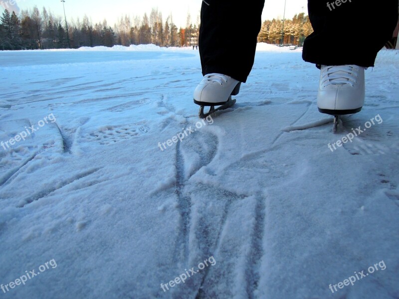 Skates Skate Feet Girl Child