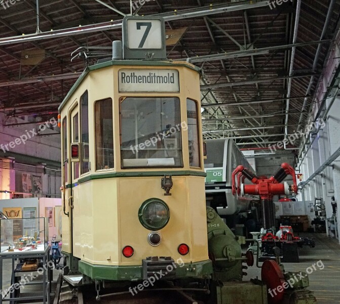 Tram Kassel Old Museum Technology