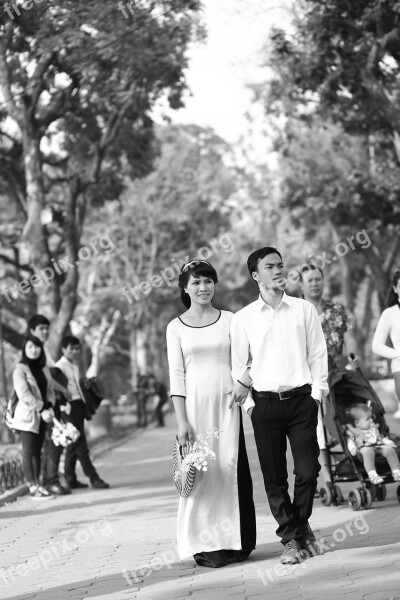 Wedding Ha Noi Hoan Kiem Lake Autumn Weak