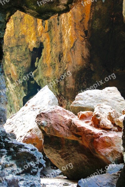 Thailand Rock Nature Sea Water