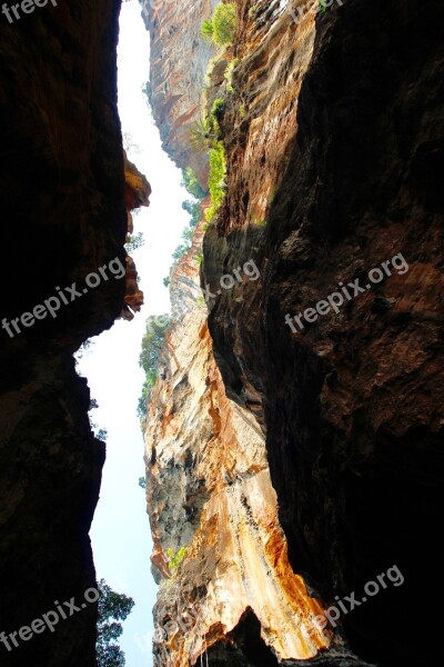 Thailand Rock Nature Sea Water