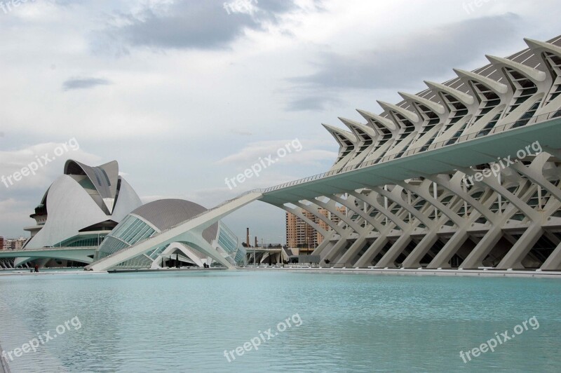 Architecture City ​​of Sciences City Of Arts And Sciences Valencia Free Photos