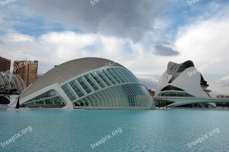 Architecture City ​​of Sciences City Of Arts And Sciences Valencia Free Photos