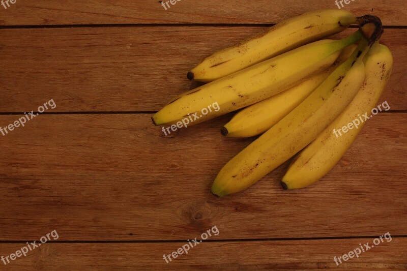 Banana Table Holtz Fruit Food