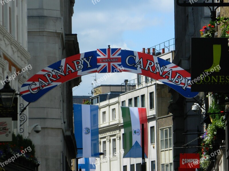 Carnaby Street Fashion London Shopping Free Photos