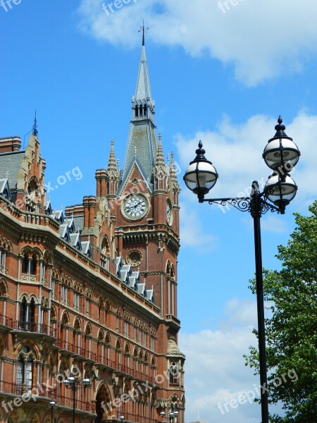 King's Cross Railway Station Tower Facade Architecture