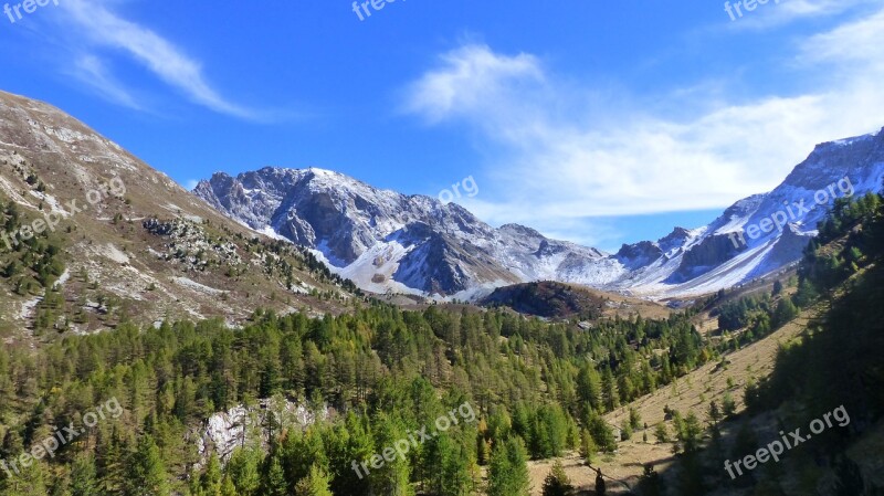 Landscape Nature Mountain Alps Snow