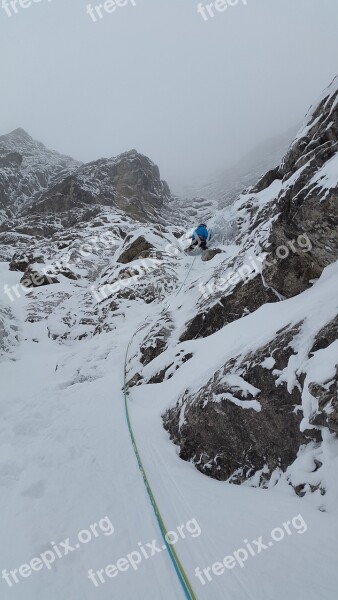 Mixed-climbing Ice Climbing Climb Rock Allgäu