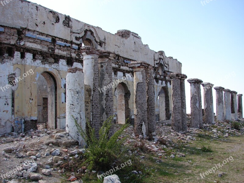 Abandoned Ruins Building Old Architecture