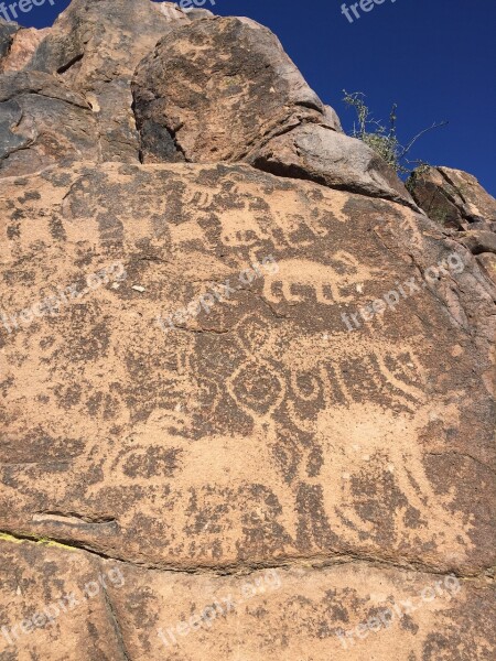 Hieroglyphs Arizona Ancient Southwest Hieroglyphics