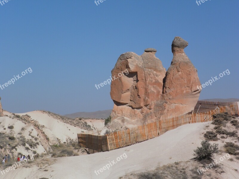 Turkey Cappadocia Camel Fairy Chimneys Unesco