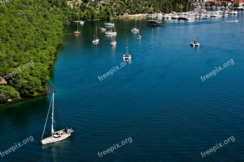 Croatia Water Blue Europe Summer