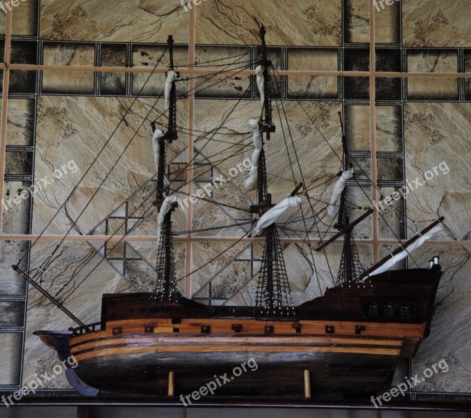 Reproduction Miniature Boat Vessel Free Photos