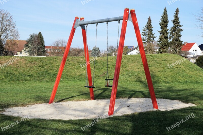 Swing Playground Play Game Device Children