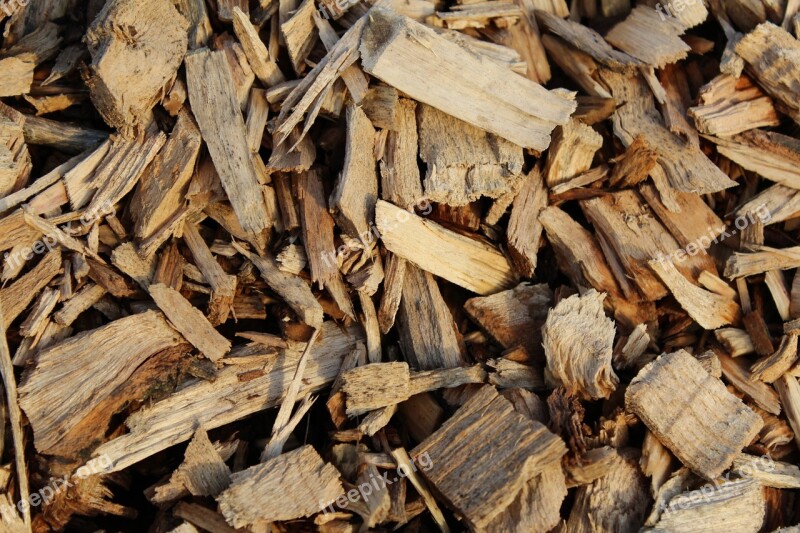 Wood Mulch Bark Chips Free Photos