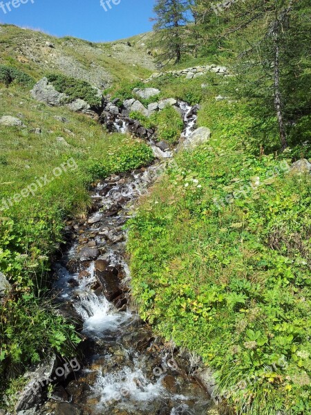 River Cascade Water Nature Pierre