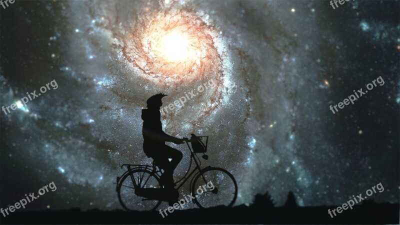 Galaxy Bike Bicycle Pass Cyclist