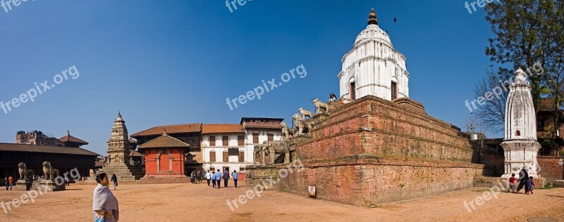 Travel Nepal Bhaktapur Architecture Building