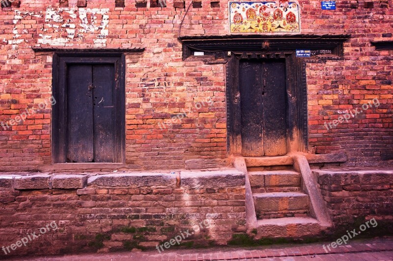 Travel Nepal Bhaktapur Architecture Building