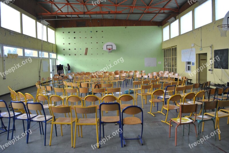 Meeting Gym Open Forum Chairs Circle