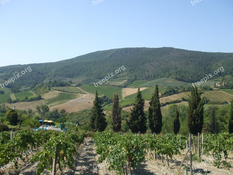 Tuscany Nature Italy Landscape Free Photos