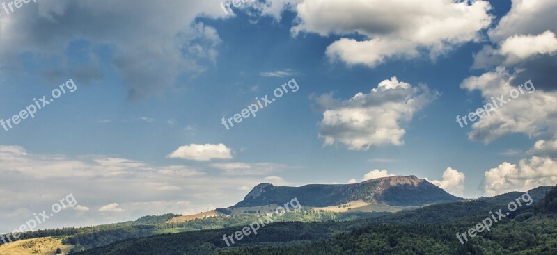 Mountain Landscape Nature Mountain Landscape Sky