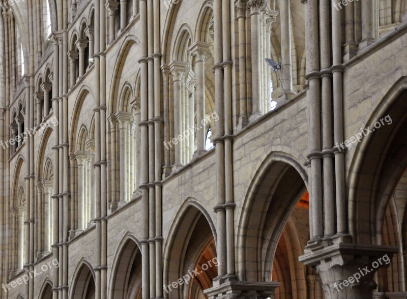 Church Cathedral France Gothic Faith