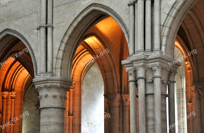 Church Cathedral France Gothic Faith