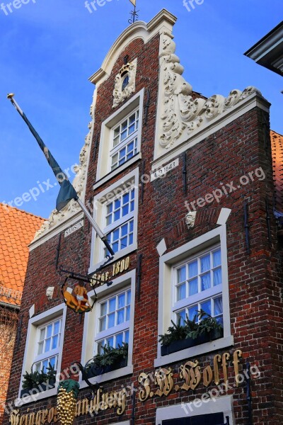 Empty East Frisia Historic Center Historically Places Of Interest