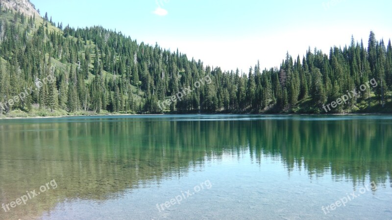 Lake Mountain Natural Nature Mountain Lake