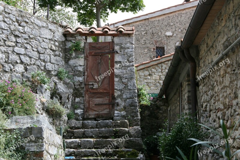 Tuscany Stone Wall Facade Wall Italy