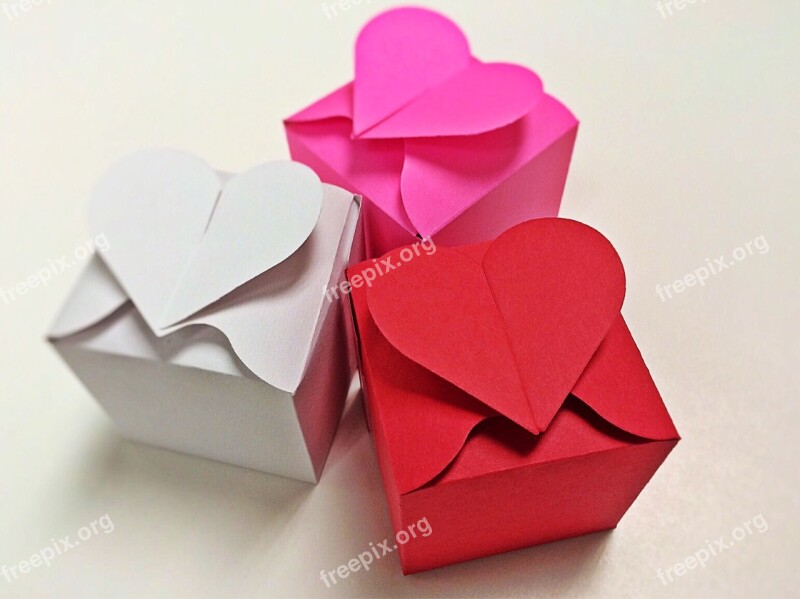 Valentine Heart Romance Love Box