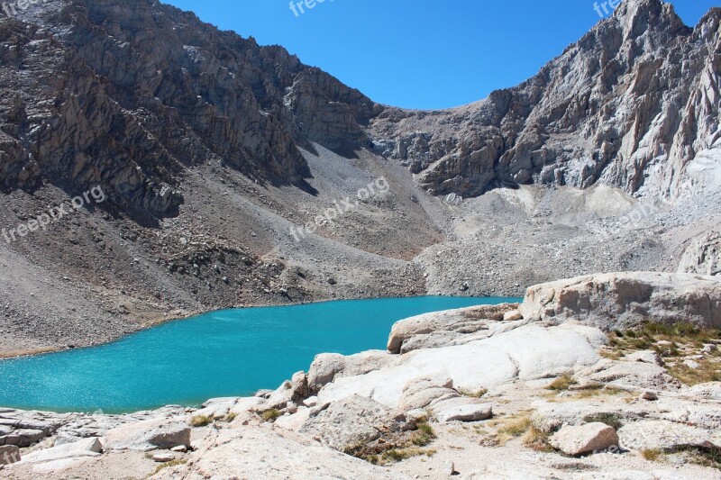 Lake Glacial Lake Landscape Water Columbia