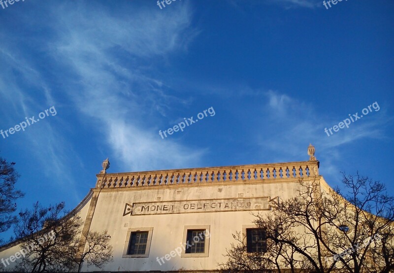 Theatre Sky Blue Sky Blue Clouds