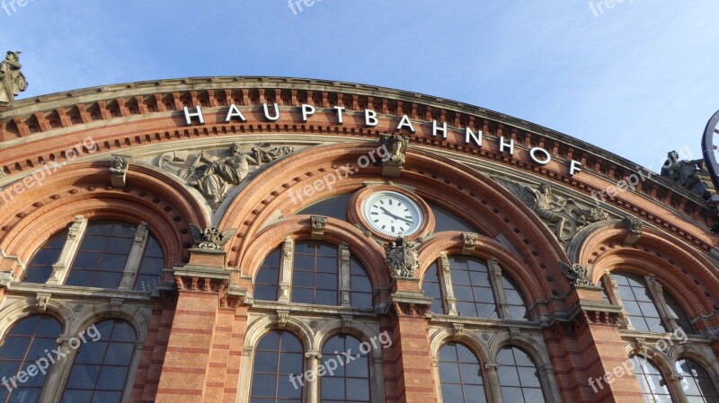 Bremen Hanseatic City Central Station Free Photos