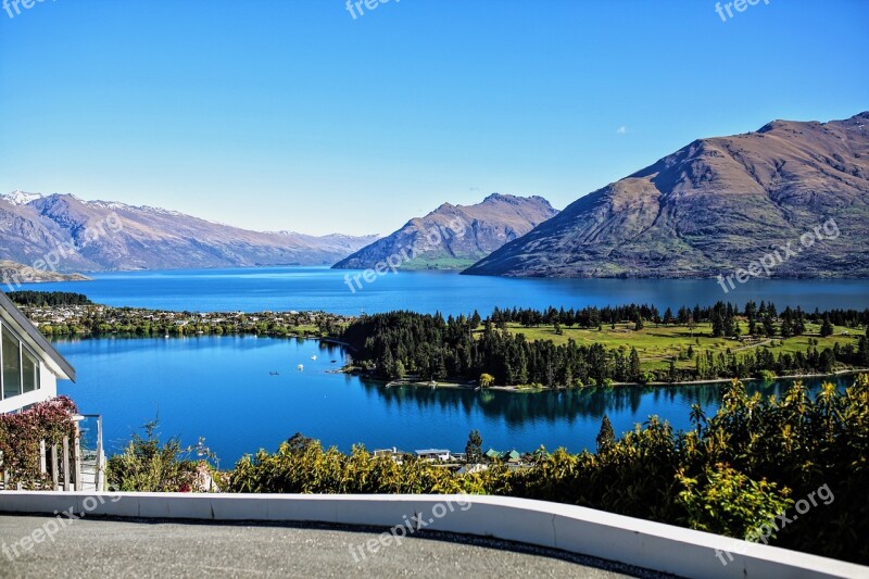 New Zealand Queenstown New Zealand Small Town Free Photos