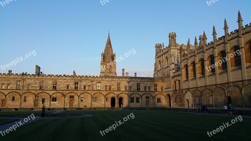 Oxford Sunset Britain Quiet Free Photos