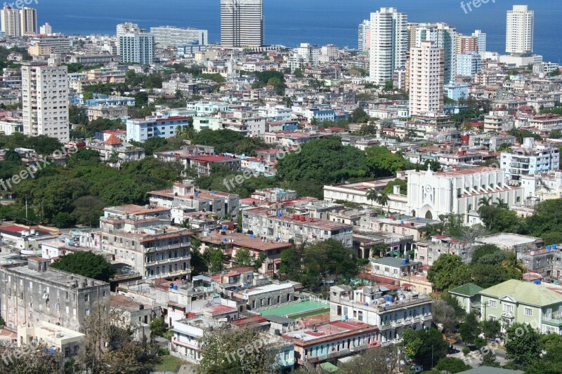 Architecture Havana Cuba Cityscape Free Photos