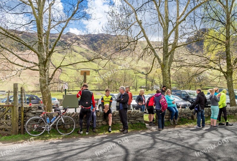 Lake District Cycling Cycle Mountain Great Langdale