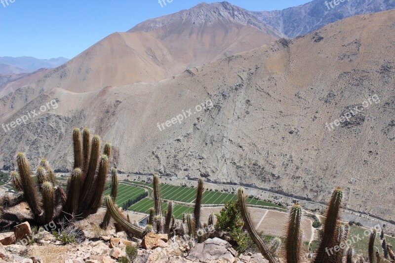 Mountain Chile Elqui Paihuano Free Photos