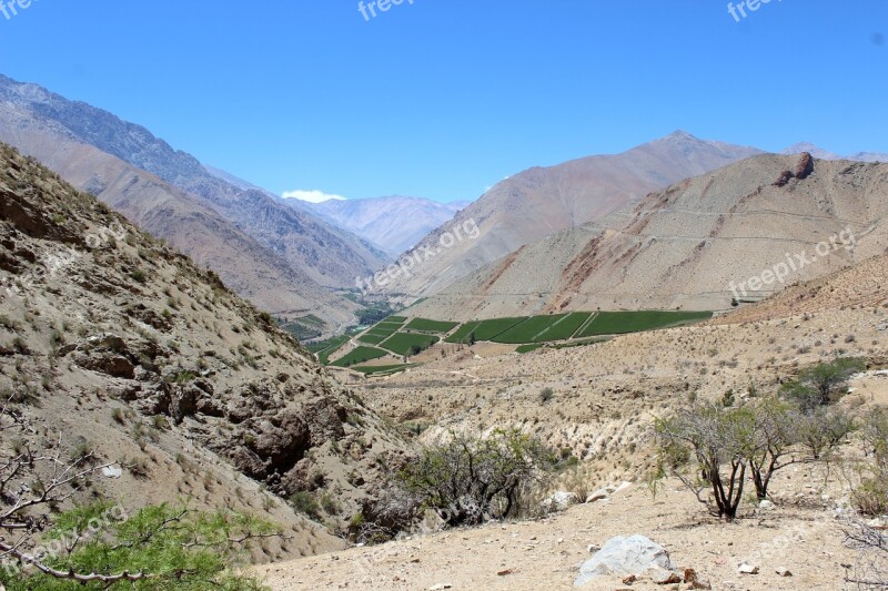 Mountain Chile Elqui Mount Large