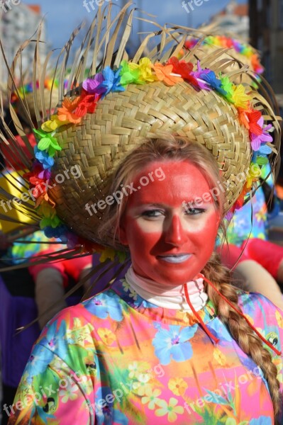 Carnival Mask Costume People Dress Up