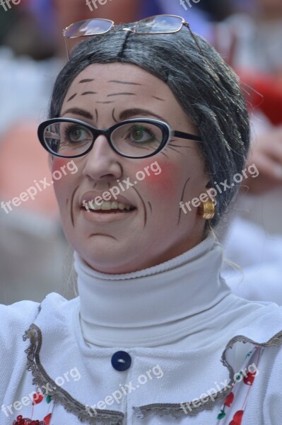 Carnival Mask Costume People Dress Up