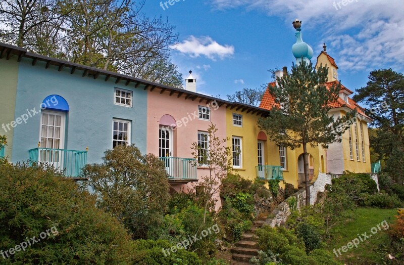 Houses Colored Color Architecture Colorful