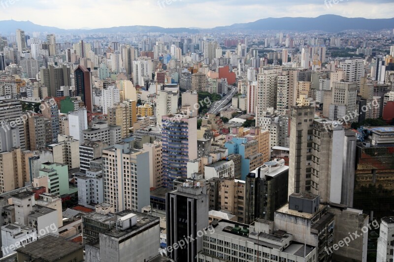 São Paulo Center Architecture Buildings Old Center