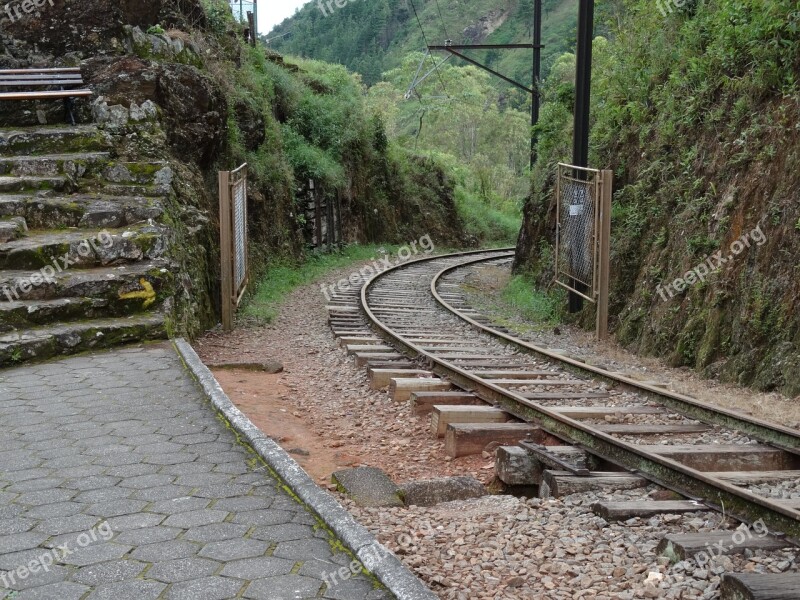 Train Railroad Station Eugenio Lefreve Train Line